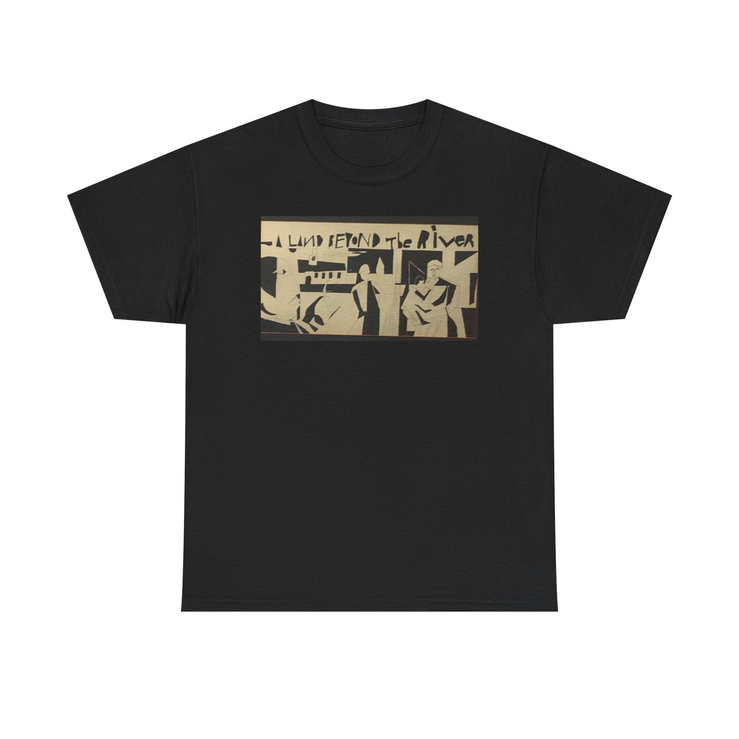 Romare Bearden |A Land Beyond The River |Artistic Unisex Crew Neck Tee | Unique Gift for Art Lovers