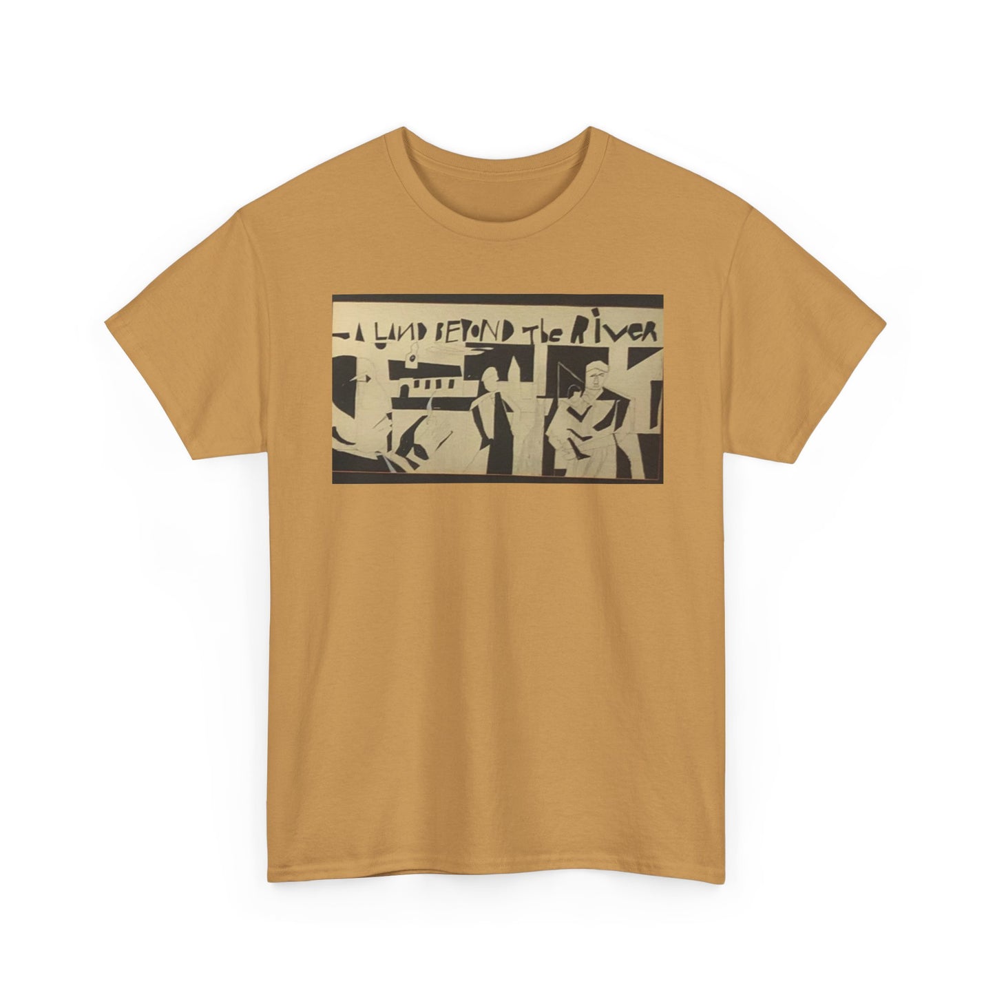 Romare Bearden |A Land Beyond The River |Artistic Unisex Crew Neck Tee | Unique Gift for Art Lovers