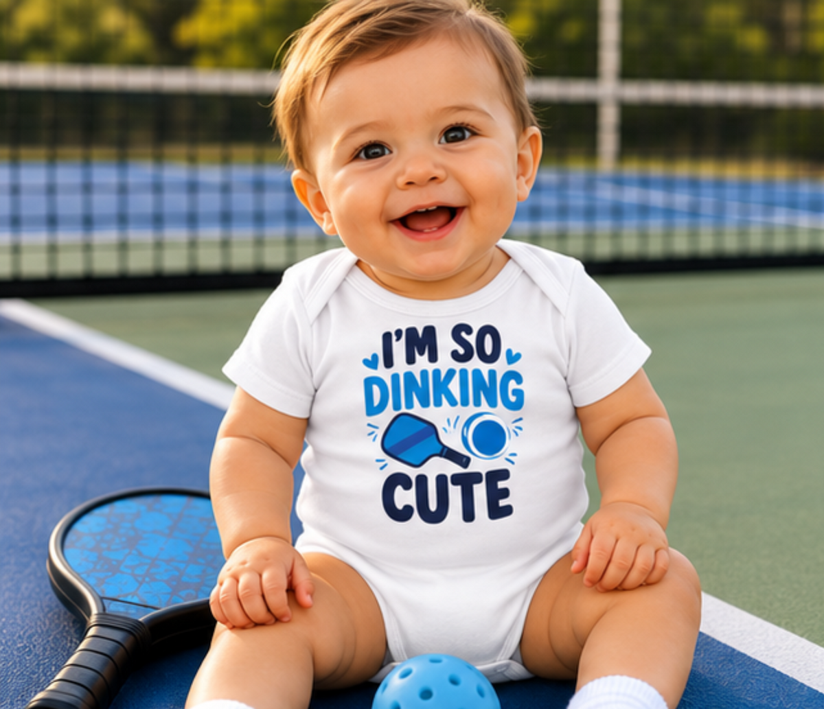 Pickleball Baby Short Sleeve Gerber Onesie®