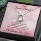 To My Bonus Daughter | Forever Love Necklace
