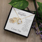 TO MY AWESOME DAUGHTER | FOREVER LOVE NECKLACE